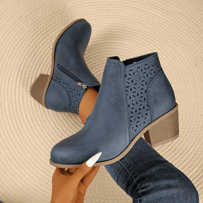 Bota Ortopédica de Cuero para Mujer – Alivio en Cada Paso