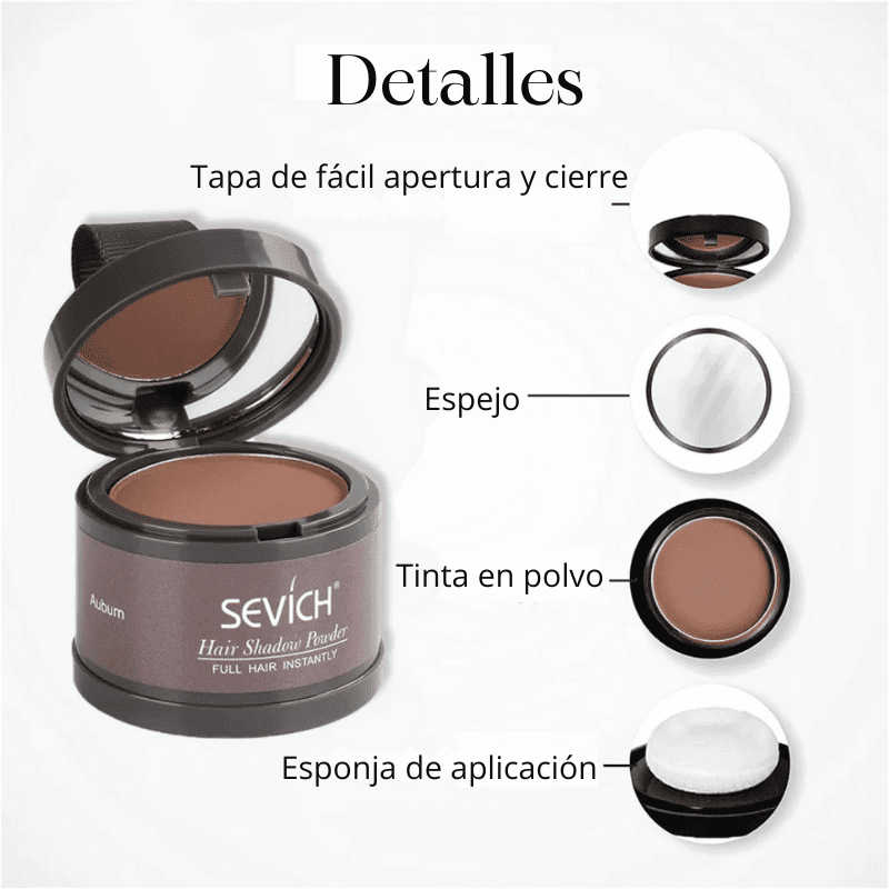 Sevich – Camuflaje Capilar Instantáneo | Acabado Profesional