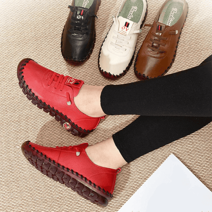 OrthoLuxe® – Zapatos Ortopédicos Ultrablandos y Flexibles – Cuero de Alta Calidad