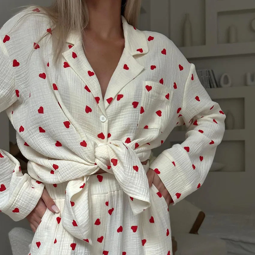 Pijama “Dulce Abrazo” de Algodón