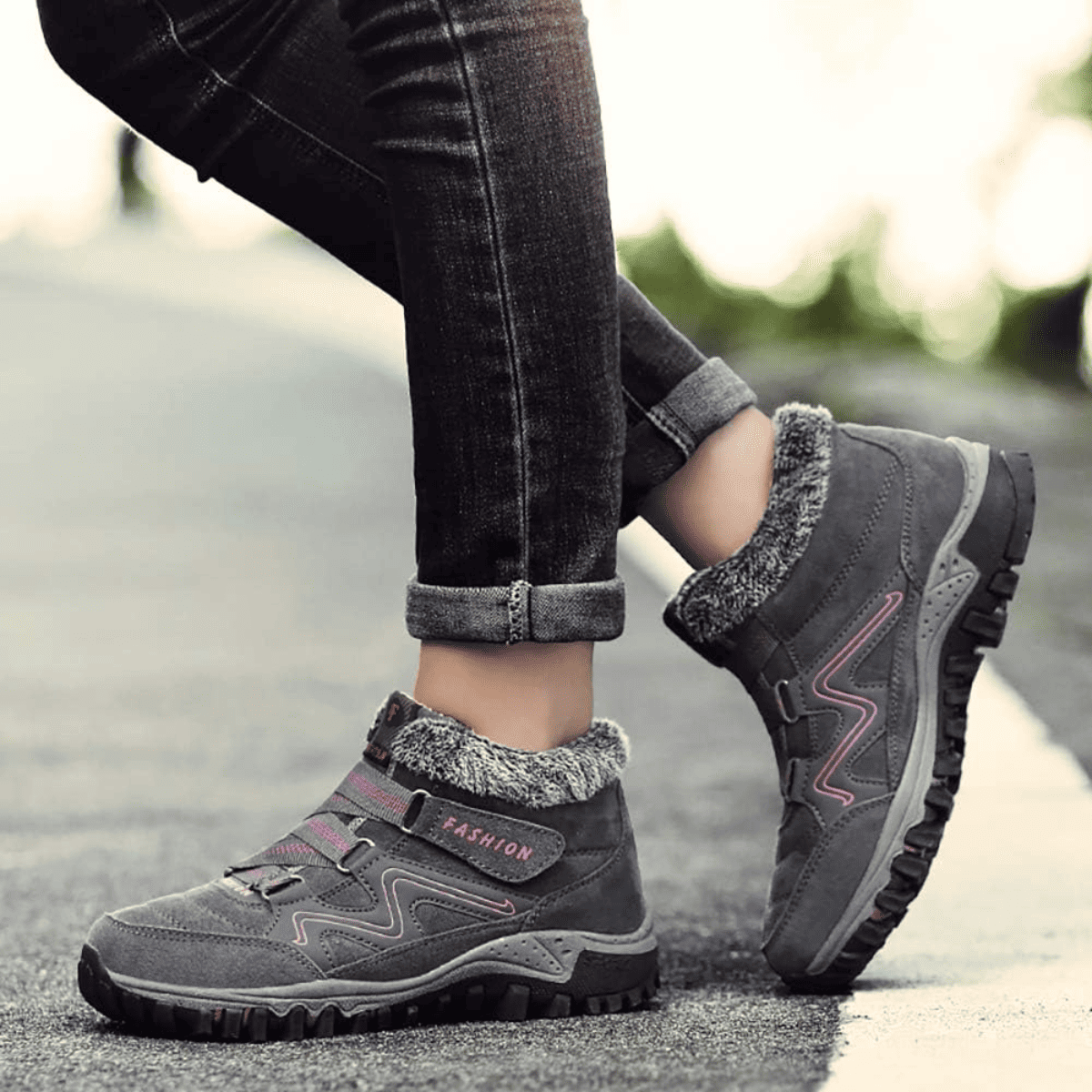 OrthoSoft Zapatillas Ortopédicas para Mujer – Alivio del Dolor y Pies Calientes