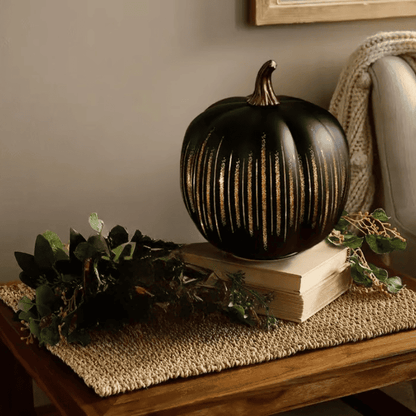 Calabazas de Cristal Iluminadas Starry Night – Encanto y Sofisticación en tu Decoración