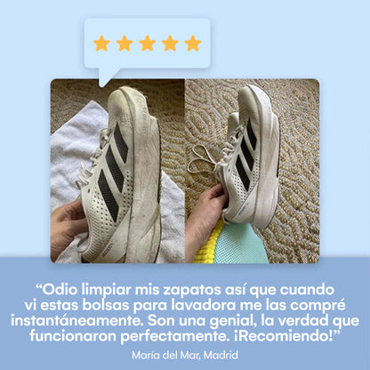 Bolsa para lavar zapatos